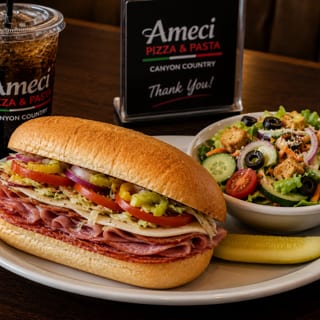 Cold Cut Sandwich + Side Salad + Drink
