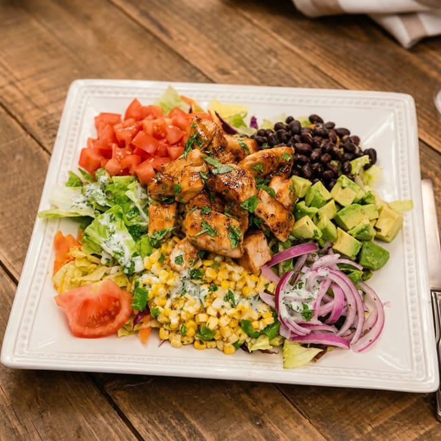 BBQ Chicken Salad.