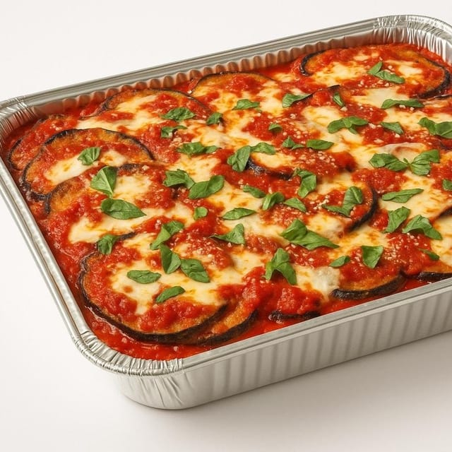 Eggplant Parmigiana (1/2 Tray or Full Tray).