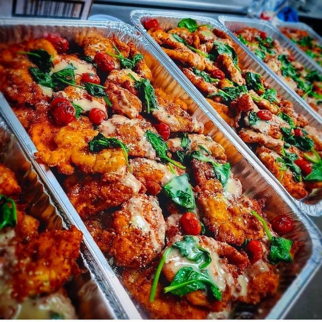Chicken Cutlet Parmigiana (1/2 Tray or Full Tray).