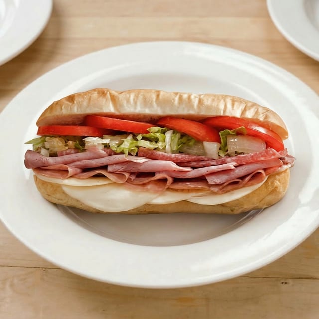 Italian Cold Cut Sub.