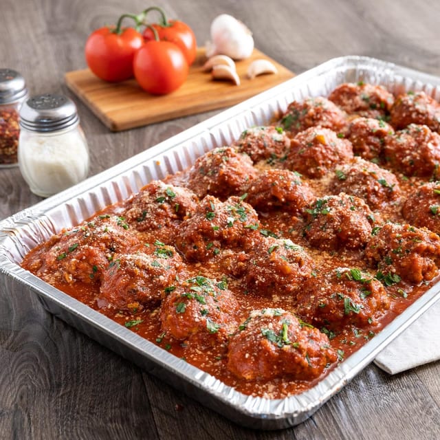 Meatballs in Marinara (1/2 Tray or Full Tray).