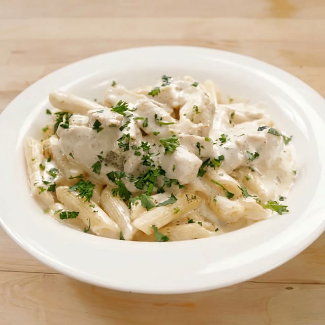 Fettuccine Alfredo.