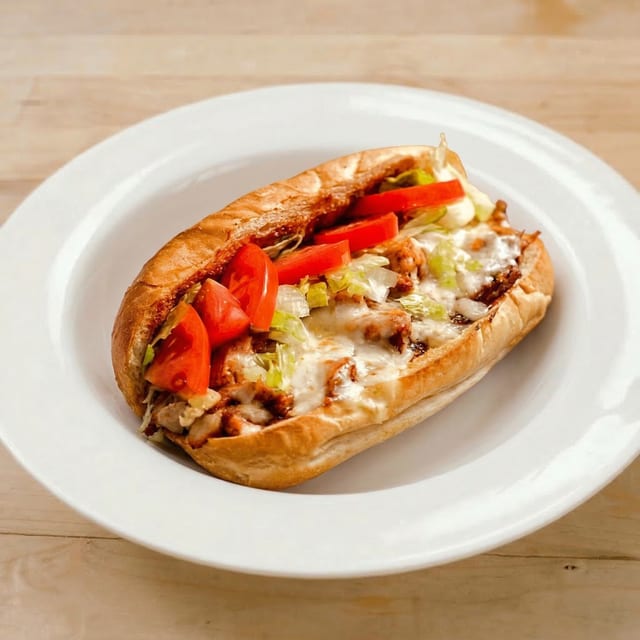 Chicken Philly Sub.