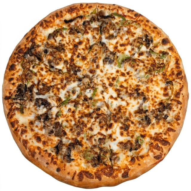 Philly Steak Cheese Pizza.