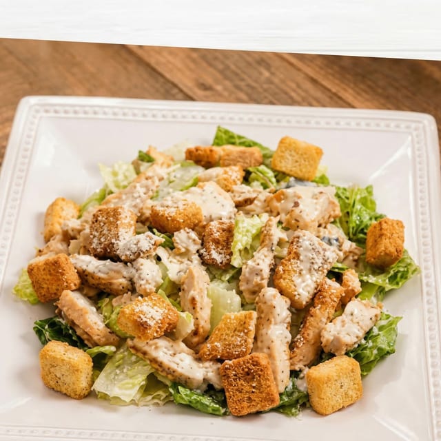 Chicken Caesar Salad.