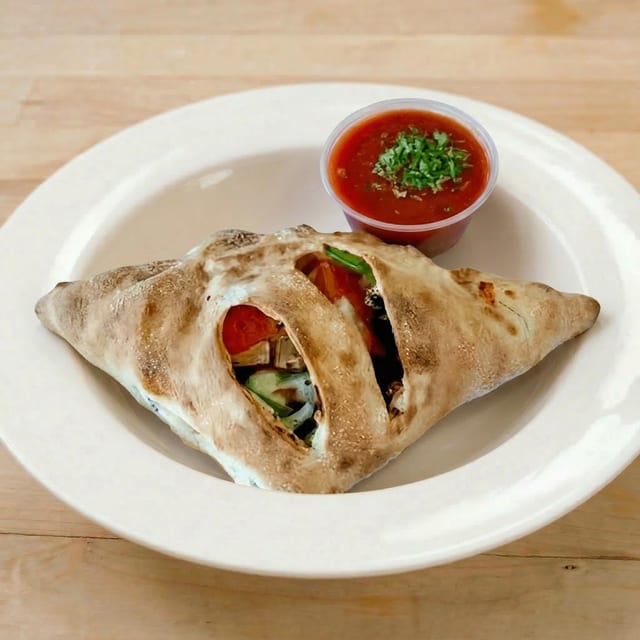 Vegetarian Calzone.